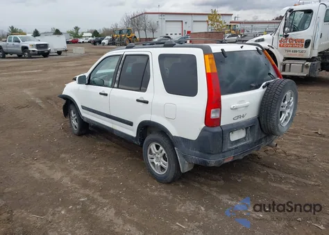 2004 Honda Cr-V Ex z USA, uszkodzony, nr VIN SHSRD78864U219267